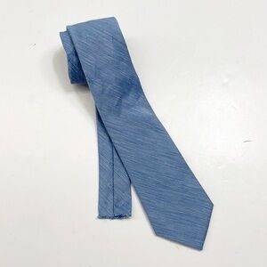 CK Calvin Klein blue narrow tie